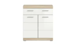 Unterschrank SCHLOONSEE, Breite 74cm, 2 Tür, 1 Schubkasten, 2 Fächer, MDF-Front in verschiedenen Farben erhältlich, Badmöbel, Badschrank, Kommode, Bad Schloonsee
