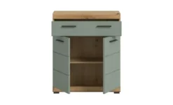 Unterschrank SCHLOONSEE, Breite 74cm, 2 Tür, 1 Schubkasten, 2 Fächer, MDF-Front in verschiedenen Farben erhältlich, Badmöbel, Badschrank, Kommode, Bad Schloonsee