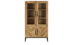 Vitrine aus Massivholz Calatria