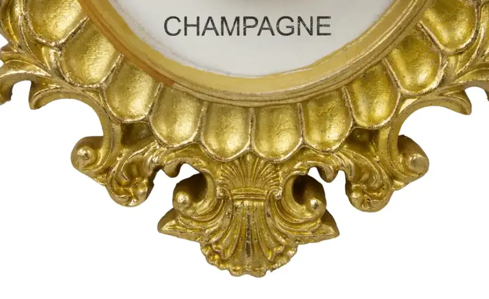 Wandobjekt "Press for champagne"