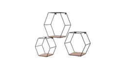 Wandregal 3er-Set Chiara