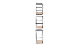 Wandregal 3er-Set Chiara