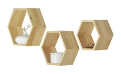 Wandregal 3er-Set Finate