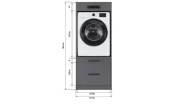 Waschmaschinenschrank WaschRaum