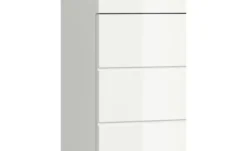 Waschmaschinenumbauschrank SCHLOONSEE, Breite 63cm, für Waschmaschine & Trockner, 2 Türen, MDF-Front, in verschiedenen Farben, Überbauschrank, Umbauschrank, Badschrank Schloonsee
