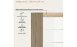 Waschmaschinenumbauschrank SCHLOONSEE, Breite 63cm, für Waschmaschine & Trockner, 2 Türen, MDF-Front, in verschiedenen Farben, Überbauschrank, Umbauschrank, Badschrank Schloonsee