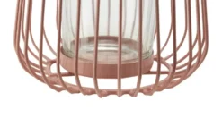 Windlicht mit Glaseinsatz