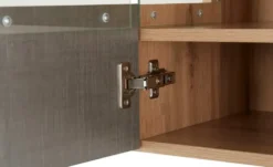 Wohnwand mit Beleuchtung Cortina
