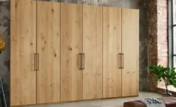 Woodford Drehtürenschrank, 6-türig teilmassiv Smilla