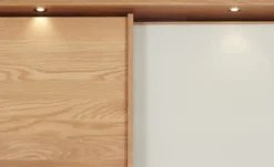 Woodford Schwebetürenschrank, 3-türig teilmassiv Kyran