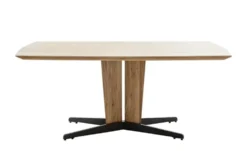 Woodford Säulentisch aus Massivholz Trenton