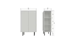 WOOOD Highboard