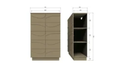 WOOOD Highboard Teo