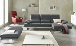 W.SCHILLIG Ecksofa aus Mikrofaser Broadway
