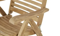 Yorkshire Gartenklappsessel aus Teakholz Cambridge Premium