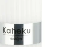 Zylinderkerze Powder Rillen